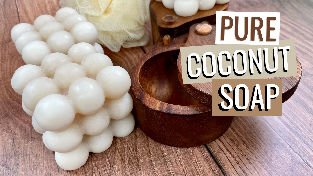 coconut oil soap tutorial